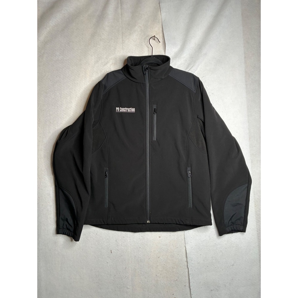 Black Diamond Mens‎ Softshell Fleece Lined Full Zip Jacket Black Large PR Const